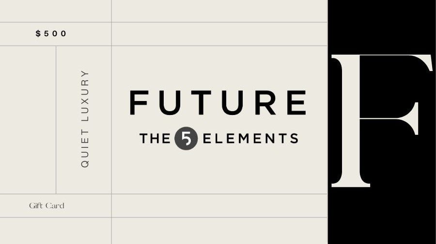 Future 5 Elements Gift Card - Future Cosmetics The 5 Elements