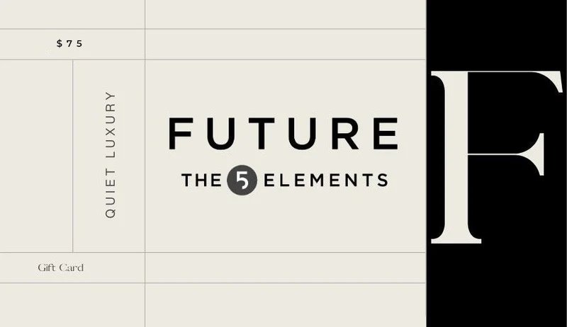 $75 Gift Card Promo - Future Cosmetics The 5 Elements